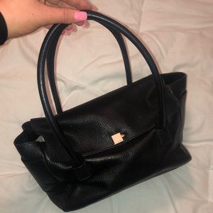 Tiffany & Co. Black Leather Purse